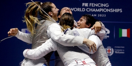 Mondiali scherma, trionfo Italia: fioretto femminile e spada maschile, è oro