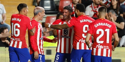 Morata show, doppietta nel 7-0 Atletico al Rayo. Brilla De Paul, Depay ko
