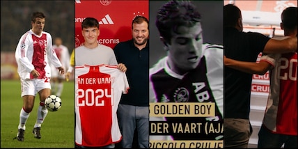 Damian van der Vaart all'Ajax: è il figlio del primo Golden Boy