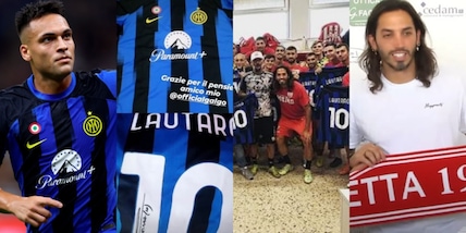Lautaro regala le maglie dell’Inter al Barletta. Il motivo? Schelotto