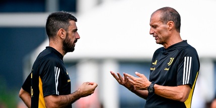 Allegri dirige, Magnanelli e Padoin sergenti: così si allena la Juve