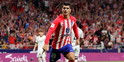 Morata derby perfetto: doppietta in Atletico-Real, Simeone batte Ancelotti