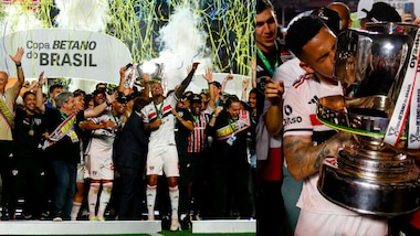 Il San Paolo vince la Coppa del Brasile: Flamengo ko, che festa al Morumbi