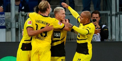 Reus porta il Borussia Dortmund in testa: 3-1 contro l'Hoffenheim