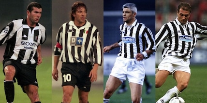 Zidane, Del Piero, Ravanelli e Conte: il calcetto da sogno dei tifosi Juve