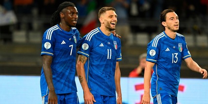 Pagelle Italia: Kean intenso, Locatelli avanza, Berardi gioiello