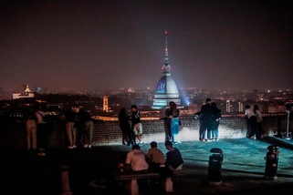 Nitto ATP Finals, il volto di Sinner sulla Mole