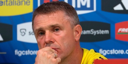 Ucraina, ct Rebrov: "Ho studiato l'Italia. Chi vorrei? Nessuno". Su Ceferin...