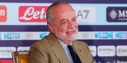 De Laurentiis operato al menisco: il comunicato del Napoli