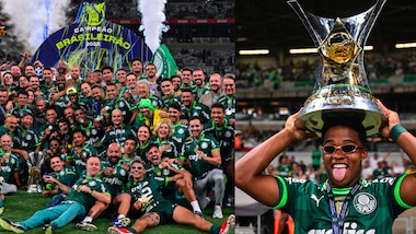 Brasile, Palmeiras campione e grande festa: Endrick scatenato