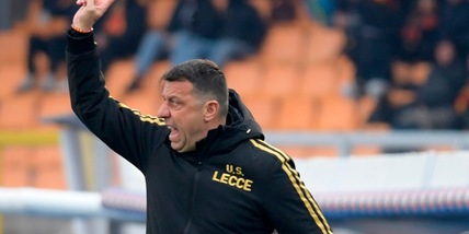 Lecce, D'Aversa punge Piccoli e pensa all'Inter: "Che rimpianto il giallo"