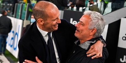 Allegri e Mourinho, trofeo...Parola d'Oro: dal cortomuso ai zero tituli