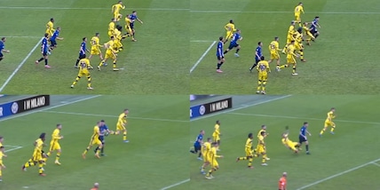 Bastoni-Duda, contatto e gomitata: l’episodio Inter che scatenò la rabbia Verona