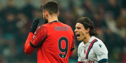 Pazzo Milan, sciupa due rigori e viene beffato nel finale: 2-2 col Bologna