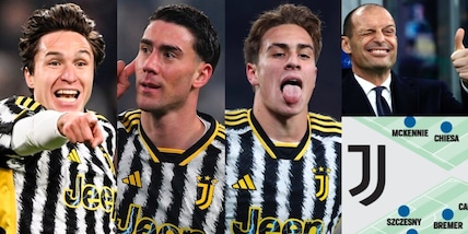 Chiesa-Vlahovic-Yildiz: la nuova Juve di Allegri con il 4-3-3 o il 3-4-2-1