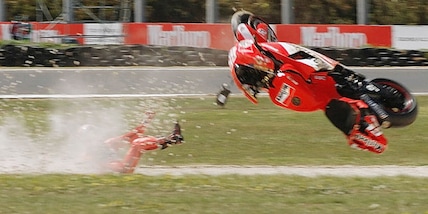 Capirossi, racconto shock: “Polmone esploso, arrivai morto in ospedale”