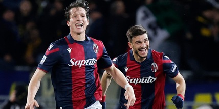 Il Bologna non si ferma più: quinta vittoria di fila, Verona ko