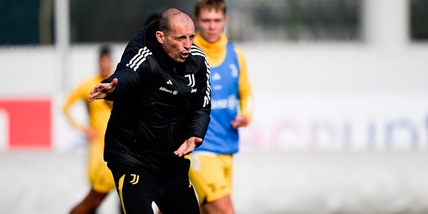 Juve, buona notizia dall'allenamento per Allegri: c'è un ritorno in gruppo