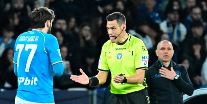 Napoli-Juve, CalVARese: Kvara-Cambiaso, il georgiano trattiene per primo