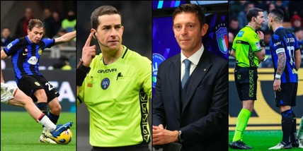 Rocchi ferma Ayroldi dopo Inter-Genoa: il rigore a Barella costa caro