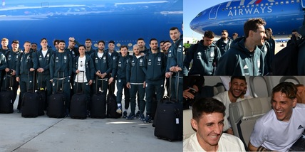 Cambiaso, che risate con Zaniolo e Orsolini: l'Italia parte per gli Usa