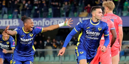 Coppola mette nei guai l'Udinese: il Verona la spunta nel recupero