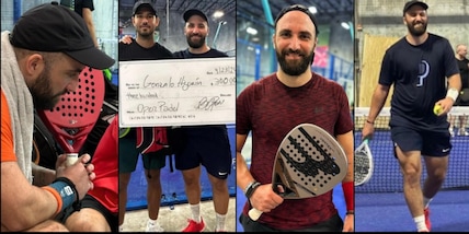 Higuain vince ancora: dopo l'addio al calcio diventa campione... di padel