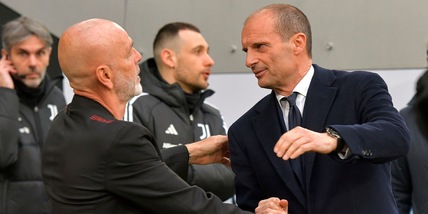 Juve-Milan spettacolo sconfortante: Allegri e Pioli, il ciclo è finito