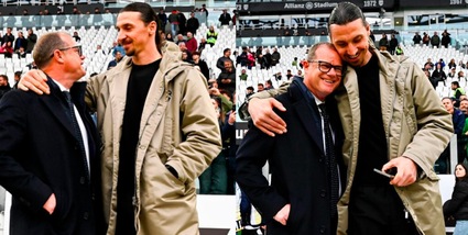 Pessotto e Ibrahimovic, l'abbraccio amarcord che commuove i tifosi Juve