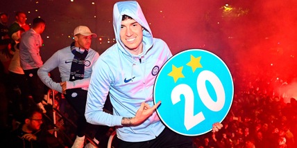 Perché Bastoni ha tirato in ballo Moscardelli alla festa dell’Inter: il motivo