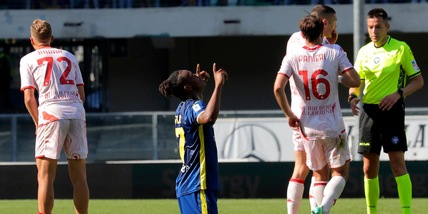Italiano: "Gol Verona irregolare". Baroni: "Siamo vivi, ora fino in fondo"