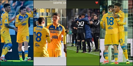 Soulé, auguri a Barrenechea: dalla Juve al Frosinone, "Sempre insieme"