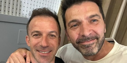 Del Piero-Buffon, una foto scatena la nostalgia dei tifosi Juve: "Ci fate piangere"