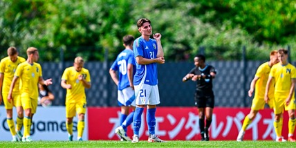 Italia U21, duro ko con l'Ucraina: a segno l'attaccante che piace alla Juve
