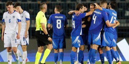 L’Italia vince l’ultima amichevole prima di Euro 2024: Frattesi gol, Bosnia ko