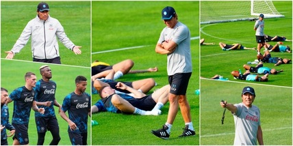 Napoli, subito effetto Conte in allenamento: giocatori stremati