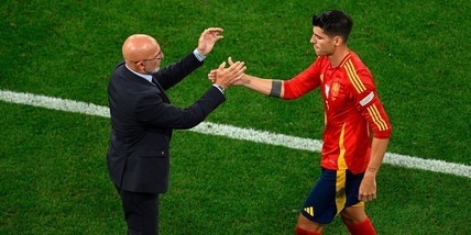 De la Fuente su Morata: "Capitano perfetto, star mondiale. In un altro paese..."