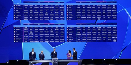 Champions, i sorteggi: tutte le sfide di Juve, Inter, Milan, Atalanta e Bologna