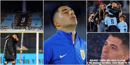 Suarez, lacrime dopo addio Uruguay e lettera Messi: “Hola gordo…”