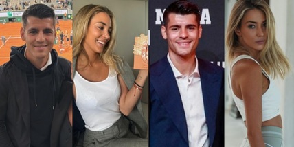 Morata a sorpresa: risposta social ad Alice Campello