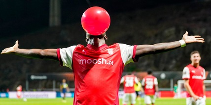 Bruma, esultanza mai vista in Europa League