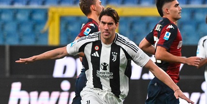 Genoa-Juventus 0-3: si sveglia Vlahovic, Motta riprende a correre ed è primo!