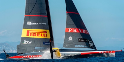 Luna Rossa reagisce dopo il guasto: nuova parità con Ineos Britannia, è 4-4