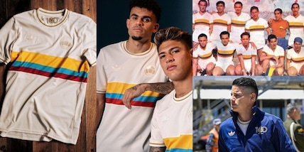 Colombia, l'eleganza per il centenario: la maglia è un ritorno al passato
