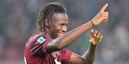 Njie: Toro e Svezia, tutto è d’oro