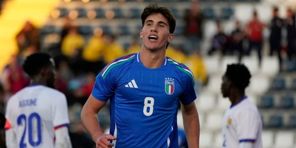 Casadei e Ambrosino illudono l'Italia U21, pari in rimonta della Francia