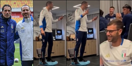 Bonucci pronto per Sanremo, Perin come Borghese: "Voto 10!"