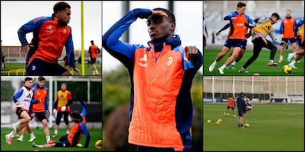 Weah da Vlahovic, McKennie nuovo look e classe Rouhi: la Juve verso il Milan