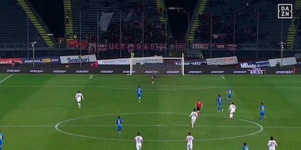 Adams, che capolavoro in Empoli-Toro: segna da centrocampo, il gol è un gioiello!