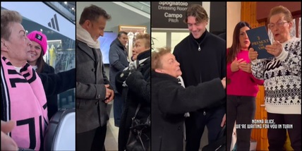 La Juve lancia “Present for You”: nonna Alice incontra Del Piero e Vlahovic